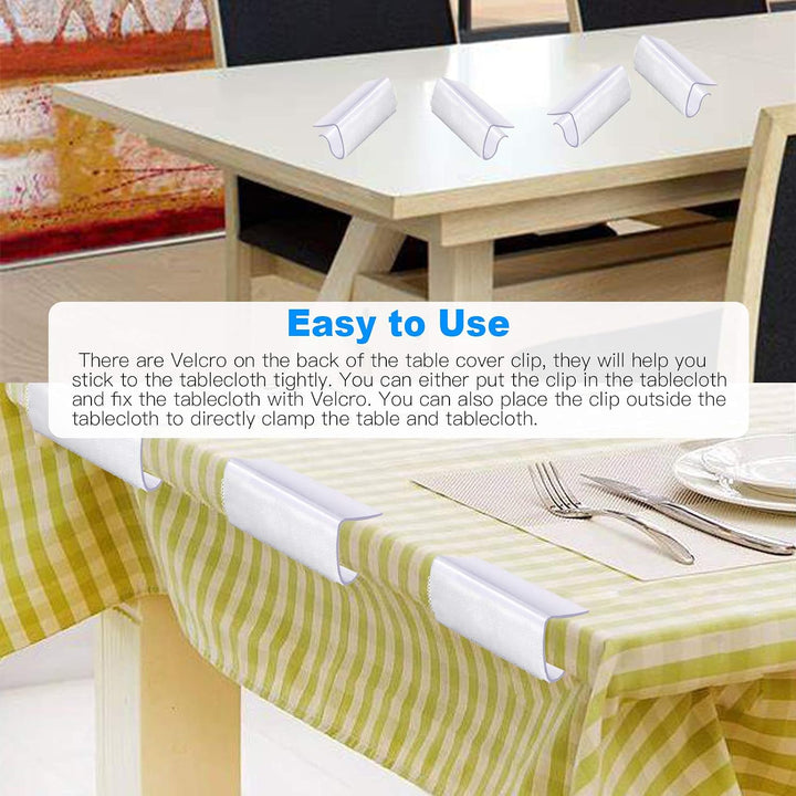 30 nylon tablecloth clips for 3/4 to 1 inch tables, image 6