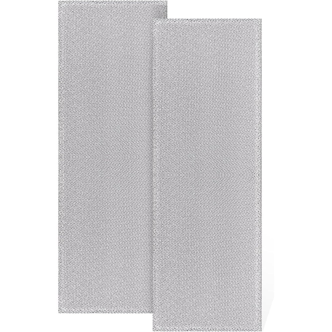 Two HERAON aluminum S99010370 range hood grease filters