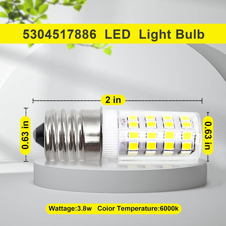E17 LED bulb dimensions
