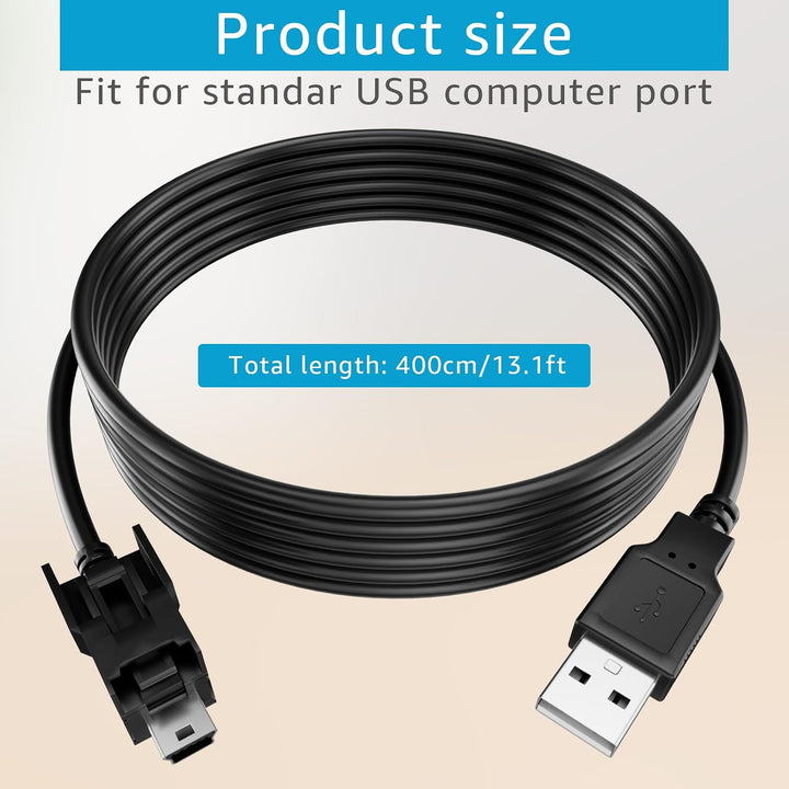 Full 404032 USB cable with approximate length shown