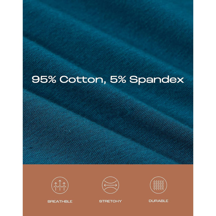 Cotton-spandex fabric close-up