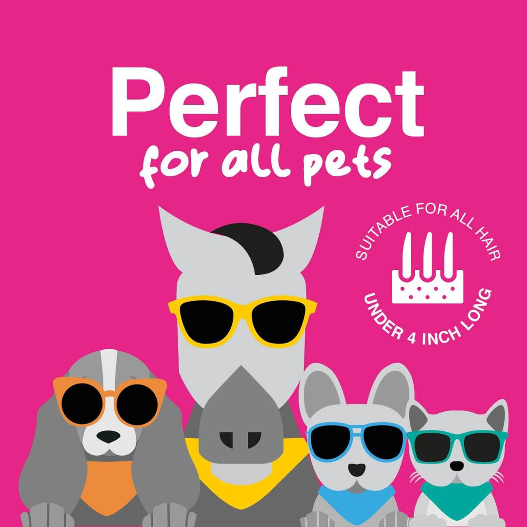 Source guide for pets with coats under four inches