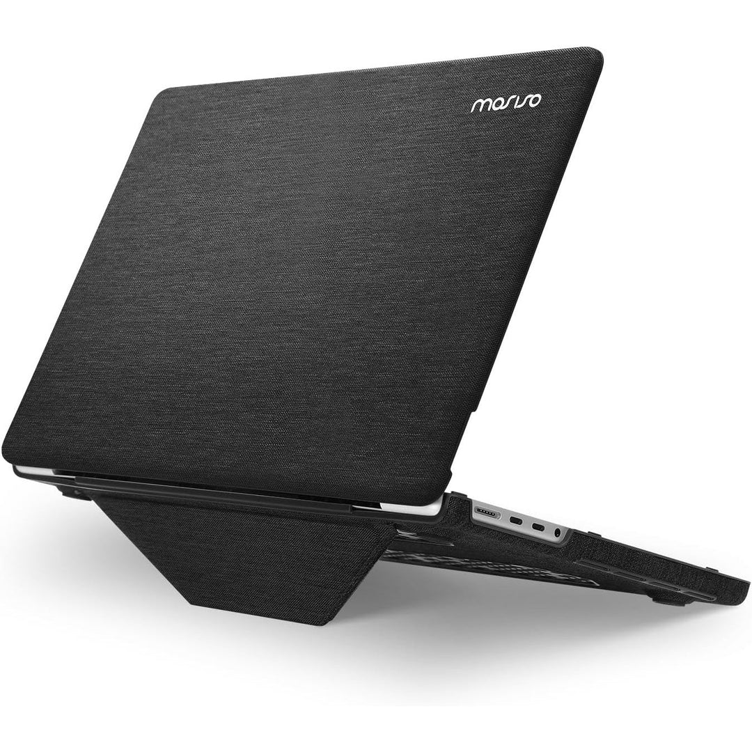 Black knit-fabric kickstand case for 14-inch Pro models, photo 1