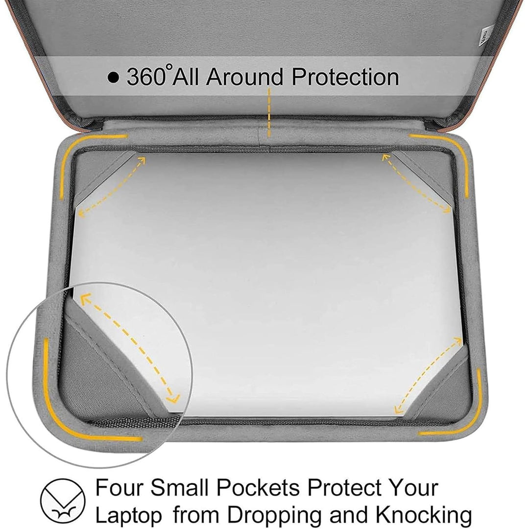 Caramel-brown 13.6-inch Air hard-shell and sleeve kit, photo 3