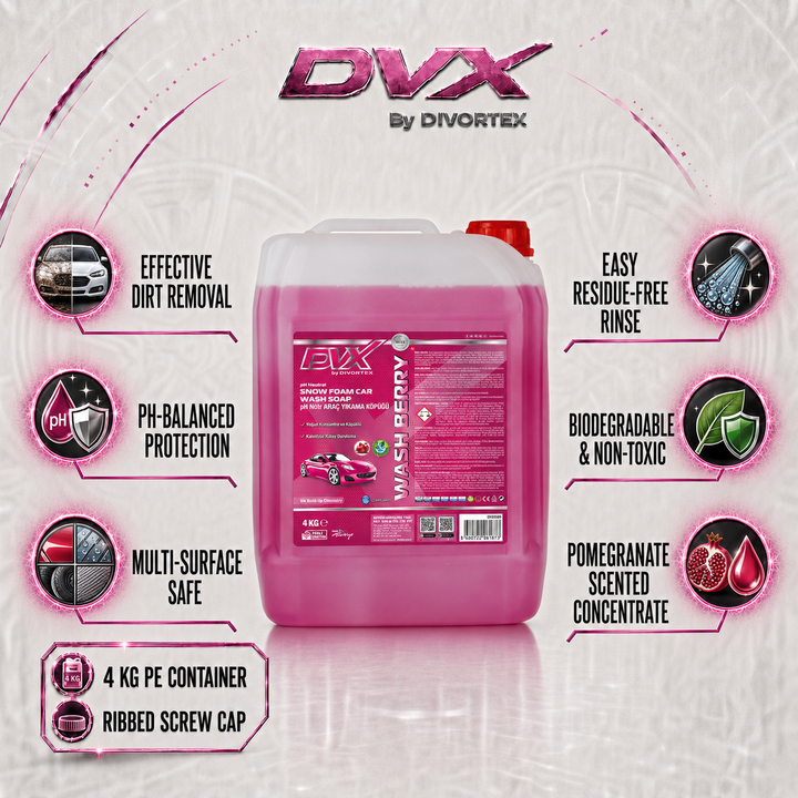 DVX1509 Wash & Berry - Car Shampoo