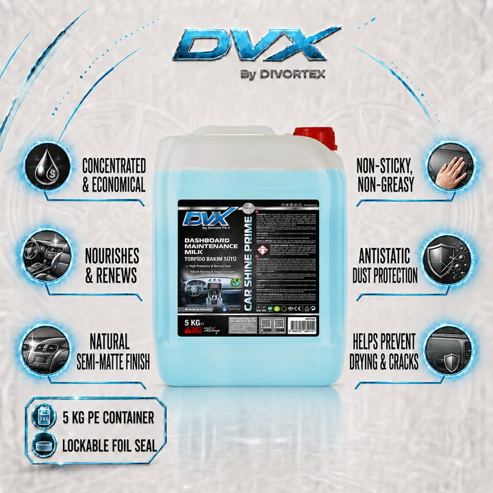 DVX7204 Car Shine Prime - Dashboard Care Milk