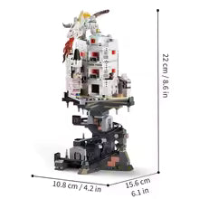 Wizard Tower Magic World Dragon MOC Building Bricks Set Blocks Toys, 1000pcs