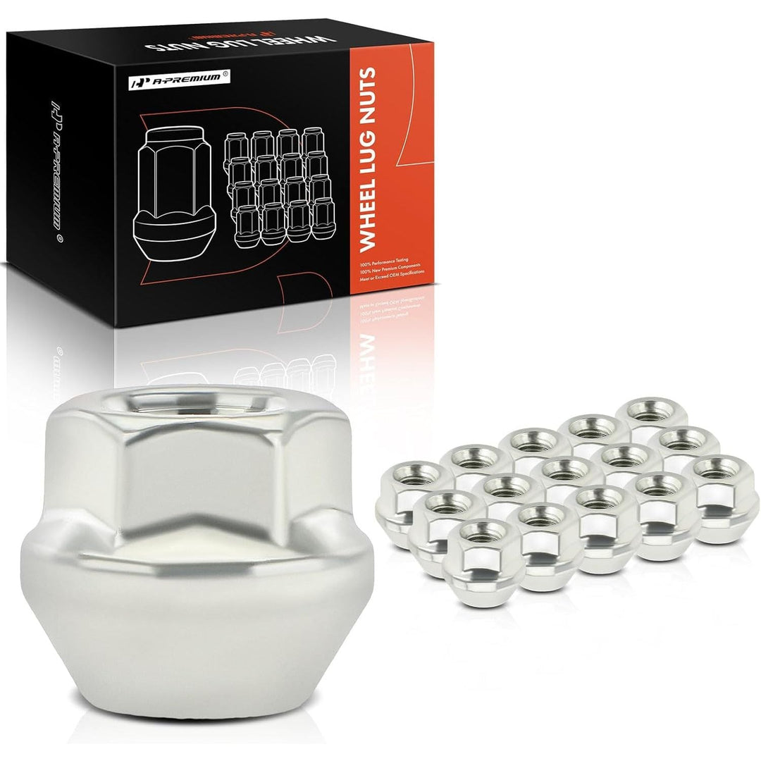 A - Premium (16 - PC) M10 x 1.25 Wheel Lug Nut Compatible with Arctic Cat, Can - Am, Kawasaki, Suzuki, Yamaha (Not YXZ 1000R), Honda, Polaris, Bombardier, KTM & Kymco ATV Models, Front & Rear - Just Closeouts Canada Inc.