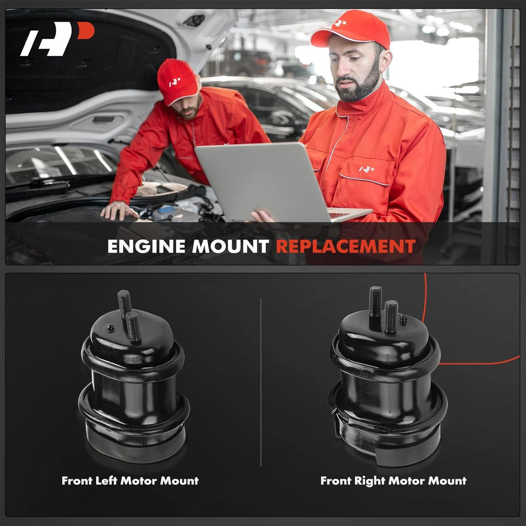 A - Premium 2PCS Front Left and Right Engine Motor Mount Kit Compatible with Lexus IS250 2006 - 2015, IS300 2016 - 2019, IS350 2011 - 2019, GS300 2006, GS350 2007 - 2011, RC300 2016 - 2019, RC350 2015 - 2019, AWD - Just Closeouts Canada Inc.