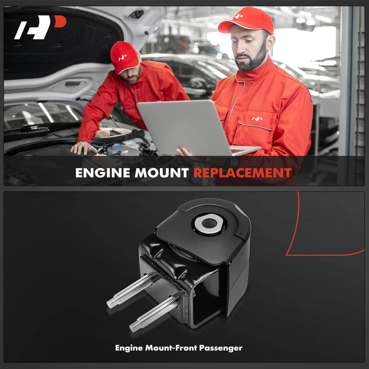 A - Premium Front Right Passenger Side Engine Motor Mount Compatible with Ford F - 150 F150 2015 - 2023, 2.7L 3.3L 3.5L - Just Closeouts Canada Inc.