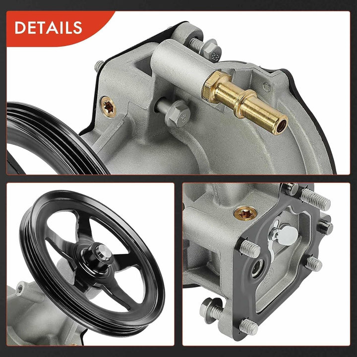 A - Premium Vacuum Pump Compatible with Chevrolet Silverado 1500/1500 LD, Tahoe, Suburban & GMC Sierra 1500/1500 Limited, Yukon, Yukon XL & Cadillac Escalade, Escalade ESV, 2014 - 2020, 4.3L 5.3L 6.2L - Just Closeouts Canada Inc.