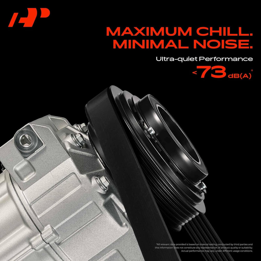 A/C Compressor with Clutch Compatible with Jaguar XJ6, XJ12, XJS, Vanden Plas, 1991-1996, 4.0L 6.0L - Just Closeouts Canada Inc.