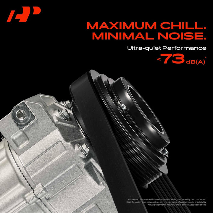 A/C Compressor with Clutch Compatible with Jaguar XJ6, XJ12, XJS, Vanden Plas, 1991-1996, 4.0L 6.0L - Just Closeouts Canada Inc.
