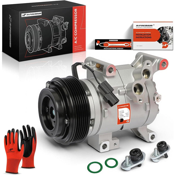 A/C Compressor with Clutch for Mazda 3, 3 Sport & CX-5 — HCC-RS13 - Just Closeouts Canada Inc.