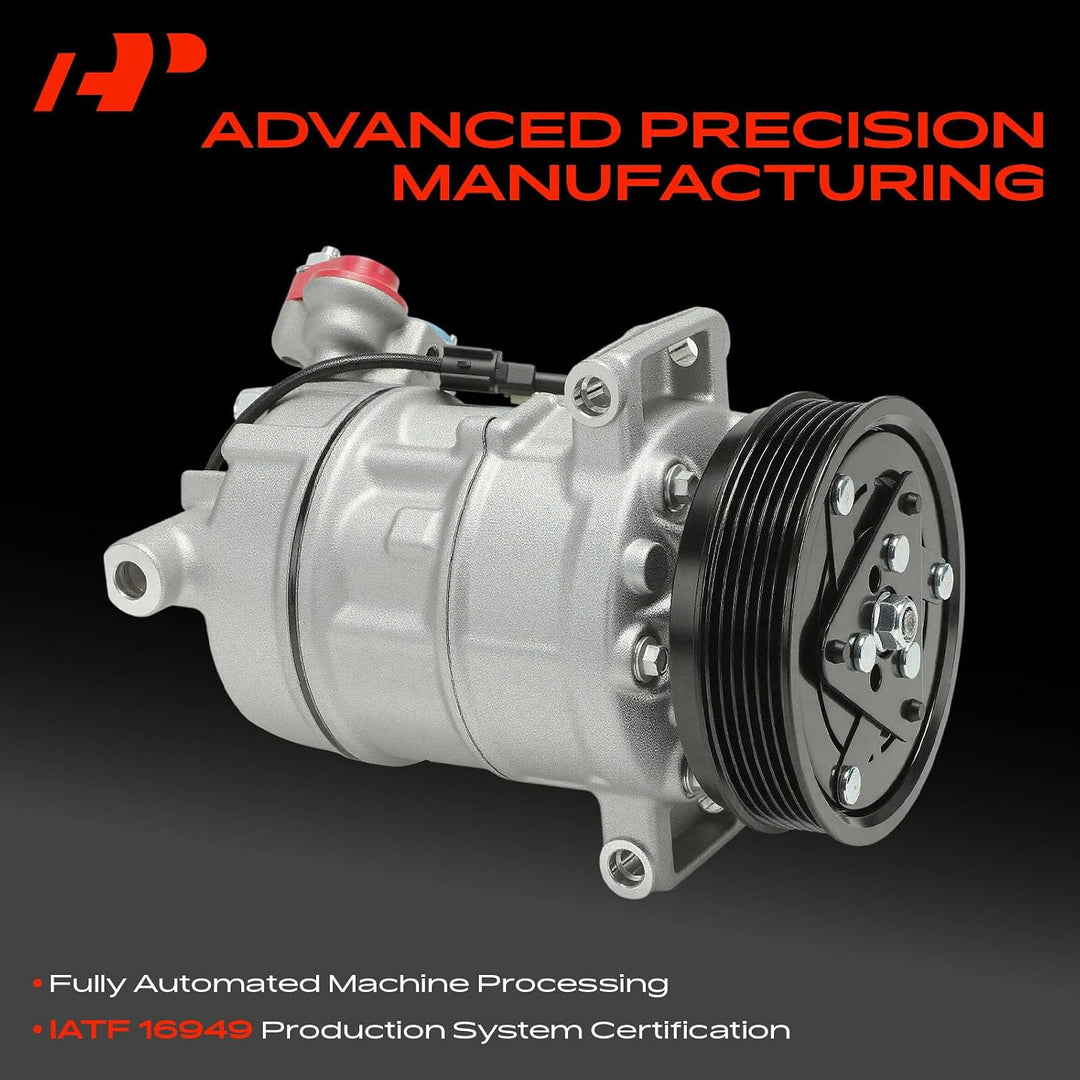A/C Compressor with Clutch for Select Volvo 2.0L Models — PXC14 - Just Closeouts Canada Inc.