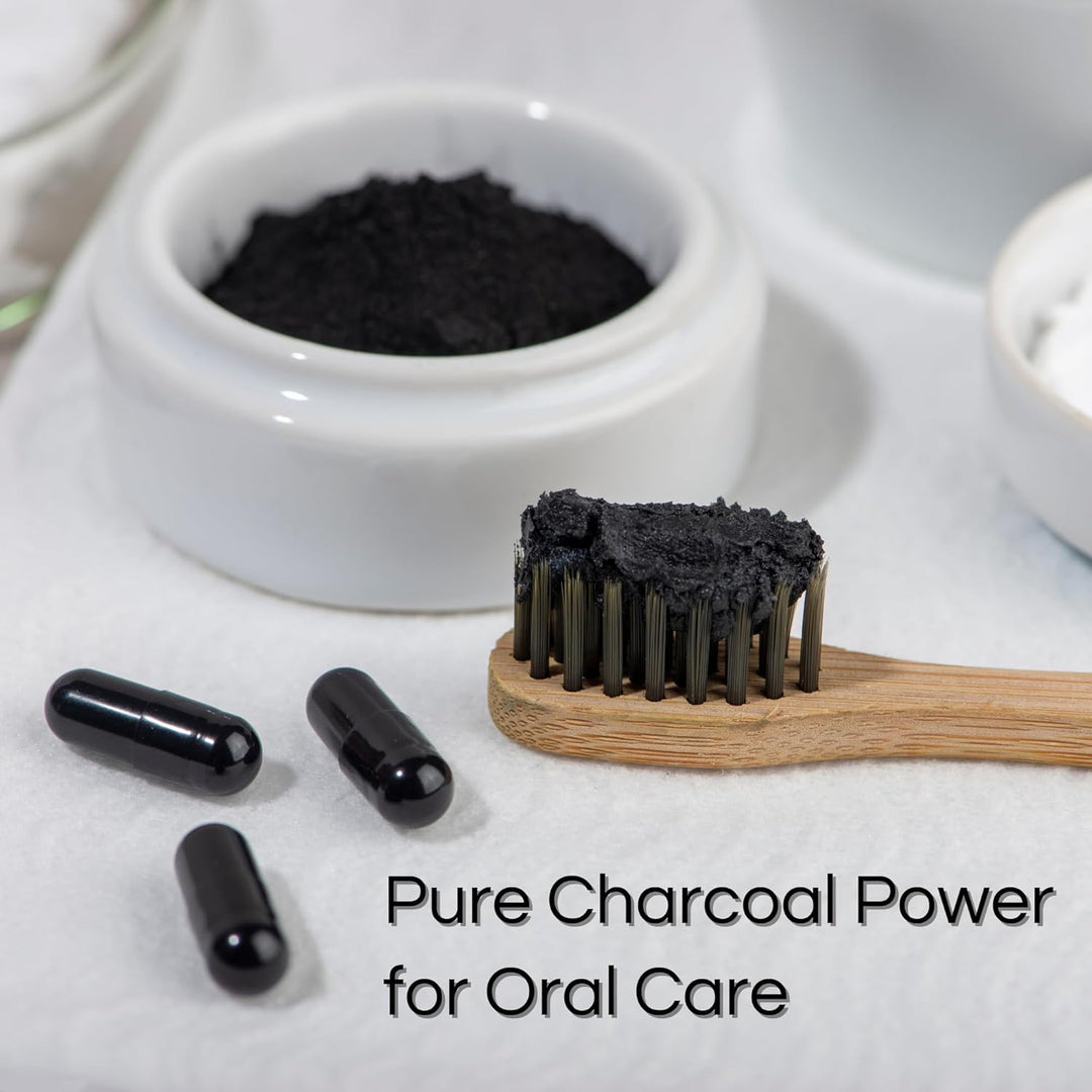 Activated Coconut Charcoal Capsules - Supports Health - Vegan, Organic, Non - GMO, No Additives - X - Large Bottle 210 Count - Just Closeouts Canada Inc.X001BIWGTJ