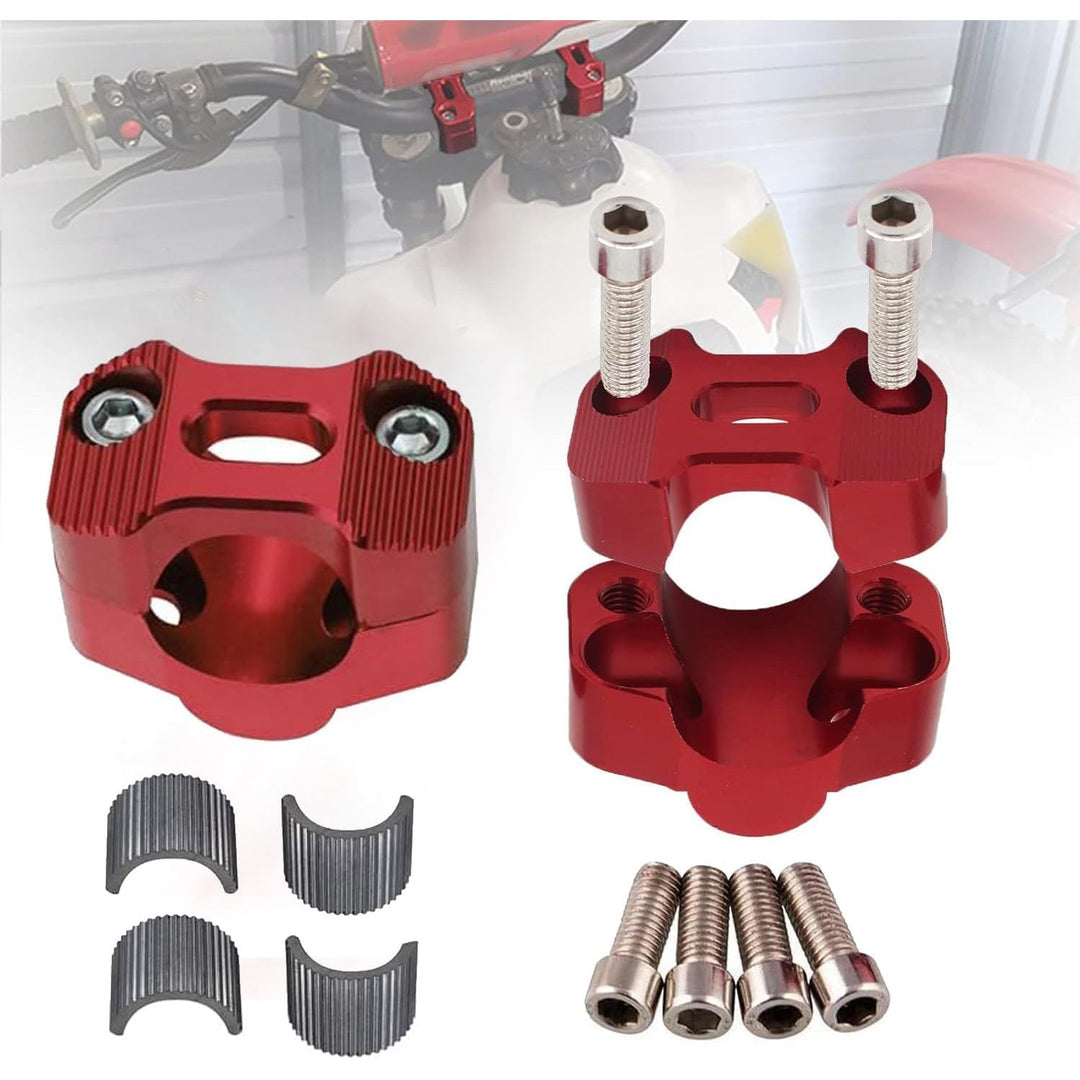 Adjustable Aluminum Motorcycle Handlebar Riser Clamp - Just Closeouts Canada Inc.