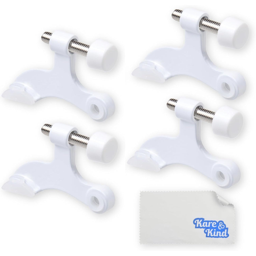 Adjustable Hinge Pin Door Stoppers – White, 4 Pack - Just Closeouts Canada Inc.