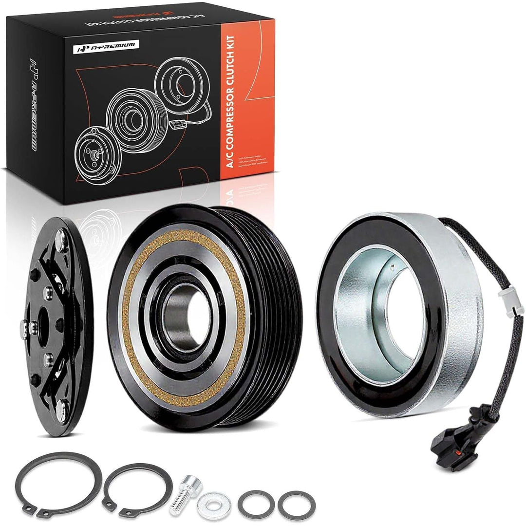 Air Conditioner AC Compressor Clutch Kit Compatible with Subaru Forester 2011 2012 2013, 2.5L - Just Closeouts Canada Inc.