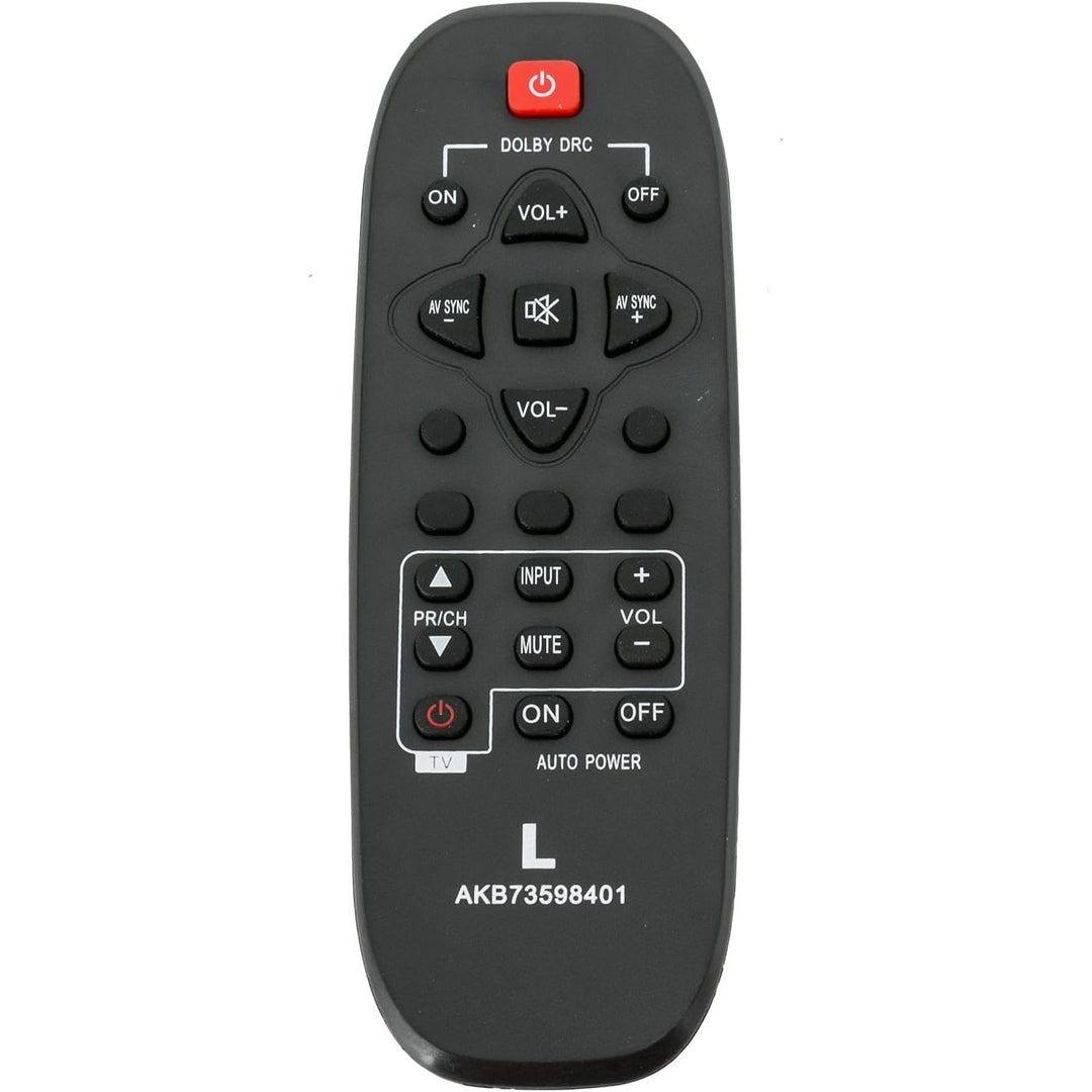 AKB73598401 Replacement Remote for LG Soundbars - Just Closeouts Canada Inc.