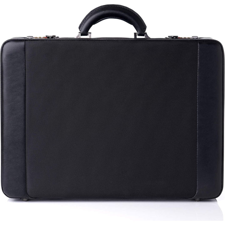 Alpine Swiss Mens Briefcase | Hard Side Business Case | Expandable Attache Case for Men | Dual Combination Locks | Padded Interior | Multi Organizer Pockets - Just Closeouts Canada Inc.