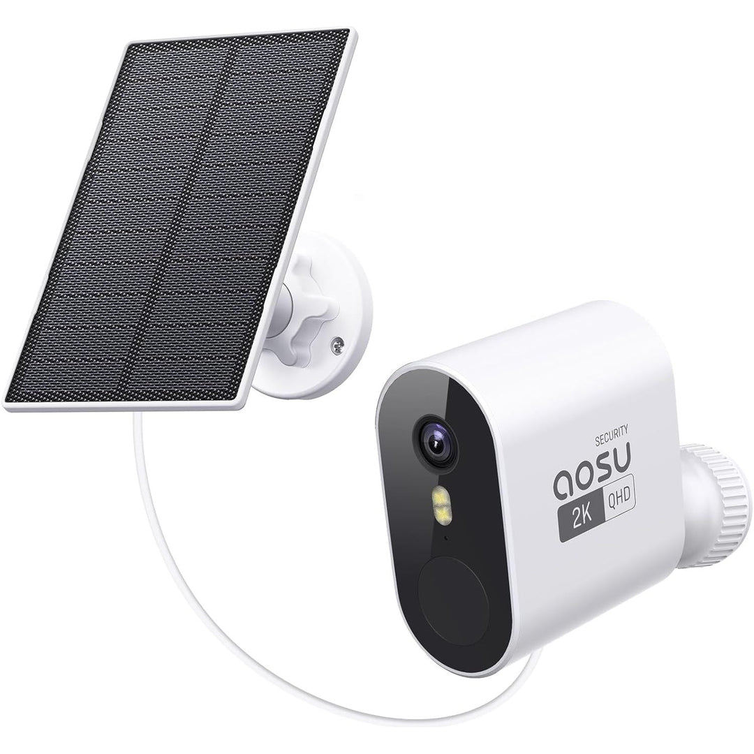 AOSU 2K Add - on Camera for SolarCam Pro System, Requires SolarCam/WirelessCam HomeBase (NOT Doorbell HomeBase) - Just Closeouts Canada Inc.