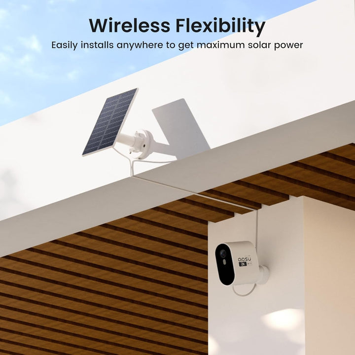 AOSU 2K Add - on Camera for SolarCam Pro System, Requires SolarCam/WirelessCam HomeBase (NOT Doorbell HomeBase) - Just Closeouts Canada Inc.