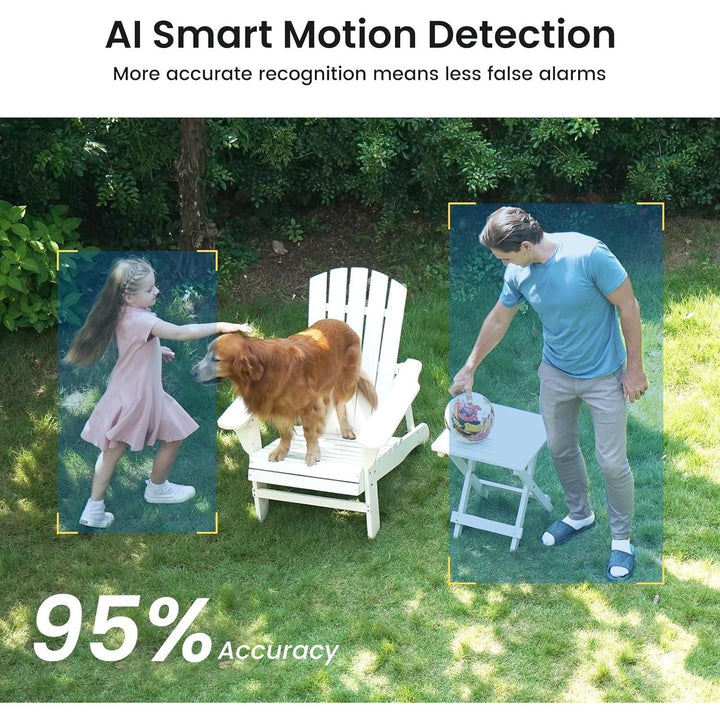 AOSU 2K Add - on Camera for SolarCam Pro System, Requires SolarCam/WirelessCam HomeBase (NOT Doorbell HomeBase) - Just Closeouts Canada Inc.