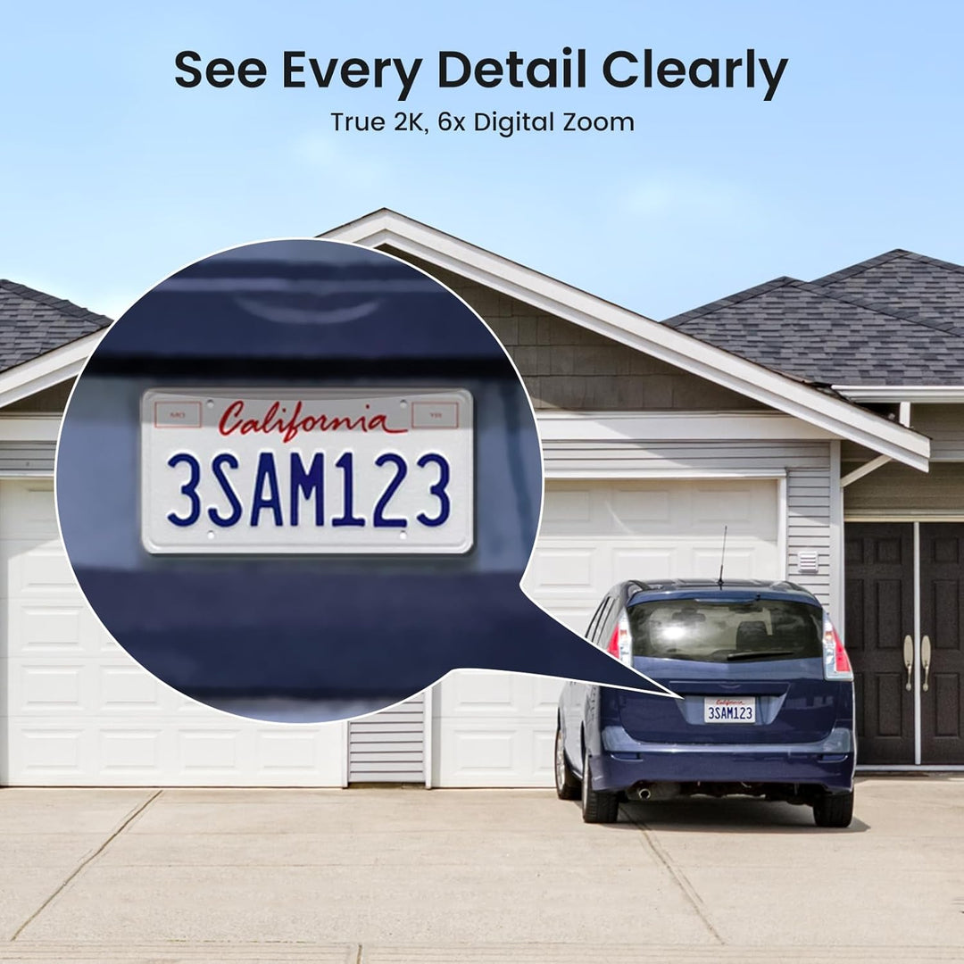 AOSU 2K Add - on Camera for SolarCam Pro System, Requires SolarCam/WirelessCam HomeBase (NOT Doorbell HomeBase) - Just Closeouts Canada Inc.