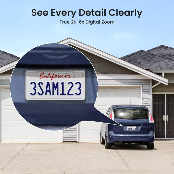 AOSU 2K Add - on Camera for SolarCam Pro System, Requires SolarCam/WirelessCam HomeBase (NOT Doorbell HomeBase) - Just Closeouts Canada Inc.