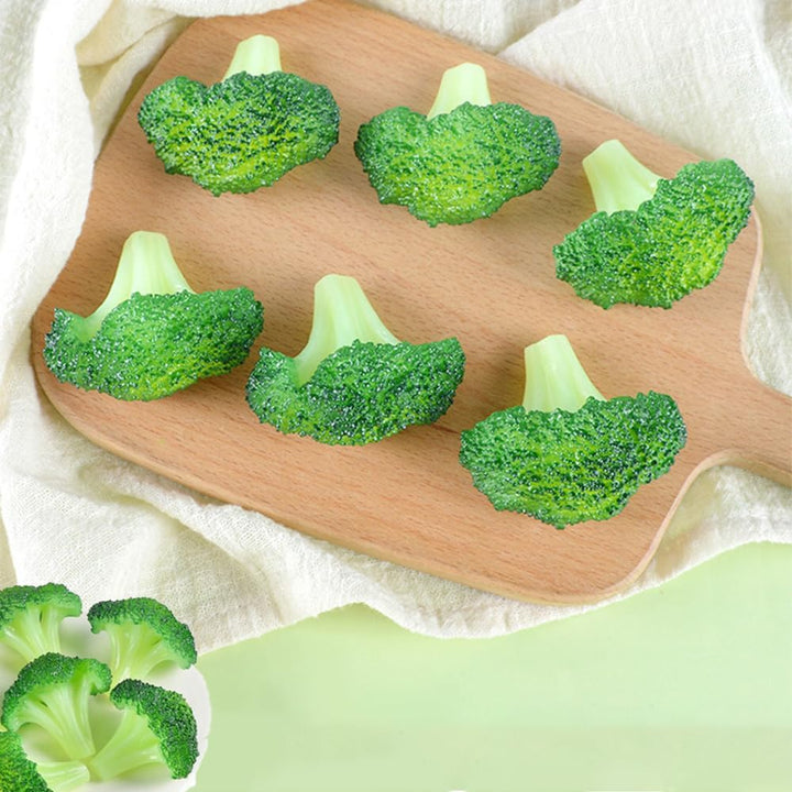 Artificial Broccoli Florets for Display, 6 Pieces - Just Closeouts Canada Inc.X004I7ZMHN