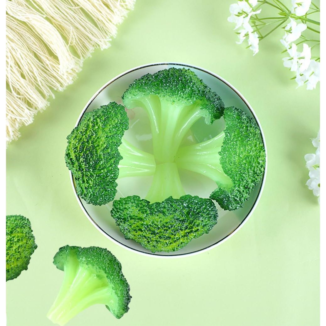 Artificial Broccoli Florets for Display, 6 Pieces - Just Closeouts Canada Inc.X004I7ZMHN