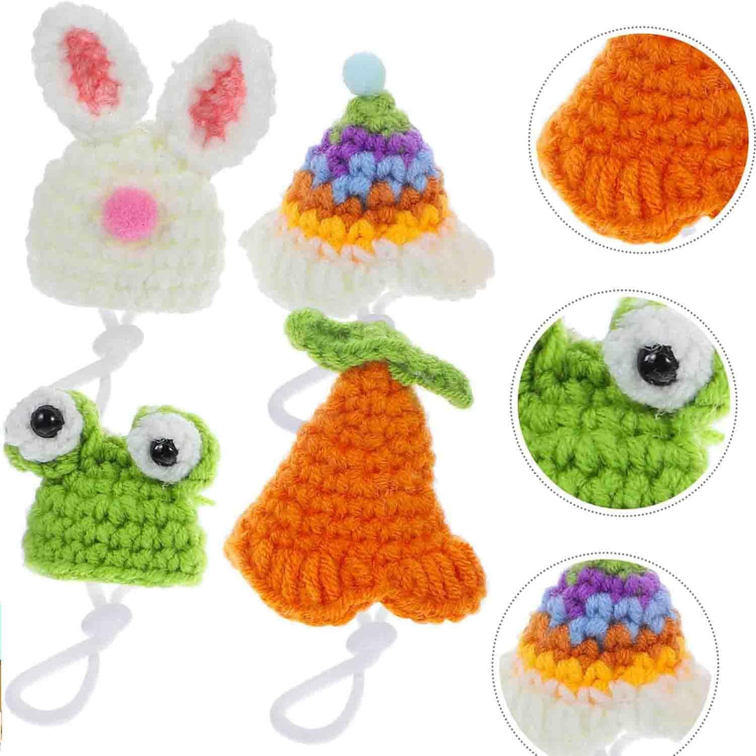 Assorted Knitted Mini Party Hats for Small Pets, 12-Pack - Just Closeouts Canada Inc.X004P4YR43
