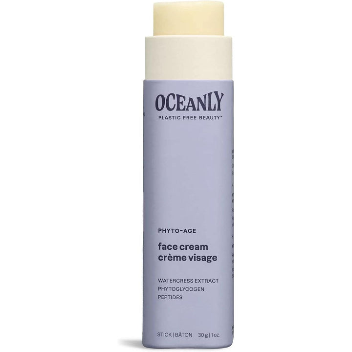 ATTITUDE Oceanly Face Cream Stick, EWG Verified, Plastic-free, Plant & Mineral-Based Ingredients, Vegan Beauty Products, PHYTO AGE, Unscented, 30G - Just Closeouts Canada Inc.626232160536