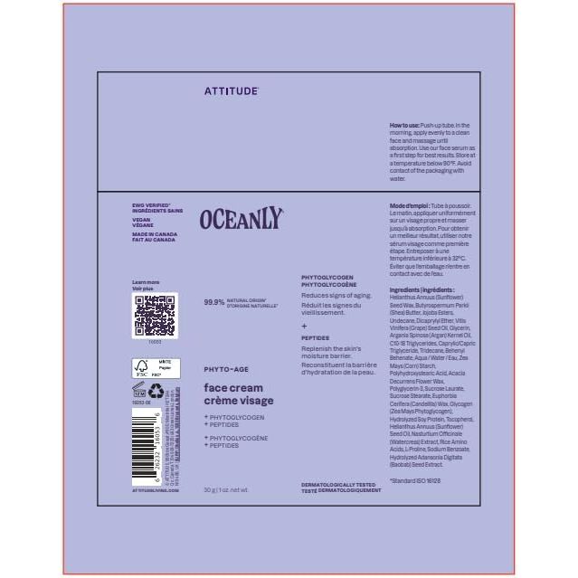 ATTITUDE Oceanly Face Cream Stick, EWG Verified, Plastic-free, Plant & Mineral-Based Ingredients, Vegan Beauty Products, PHYTO AGE, Unscented, 30G - Just Closeouts Canada Inc.626232160536