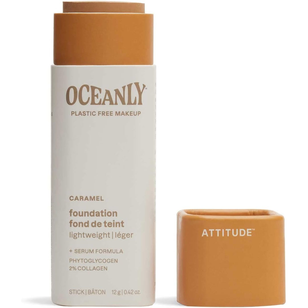 Attitude Oceanly Lightweight Foundation (Caramel, Unscented) - 12g - Just Closeouts Canada Inc.626232161434