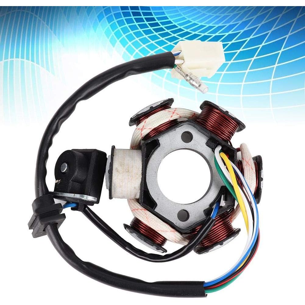 Atv Stator, ATV Tao Tao Stator 6 Coil, Vertical Engine Stator, 6 - coil 5 - wire Magneto Stator Coil Fit for ATV Go Kart - Just Closeouts Canada Inc.