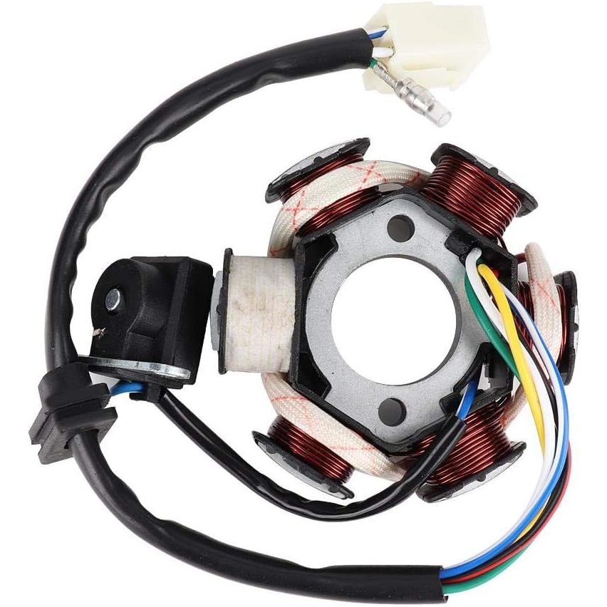 Atv Stator, ATV Tao Tao Stator 6 Coil, Vertical Engine Stator, 6 - coil 5 - wire Magneto Stator Coil Fit for ATV Go Kart - Just Closeouts Canada Inc.