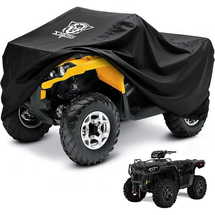 ATV Storage Cover – Black, 103 × 43 × 47 in - Just Closeouts Canada Inc.