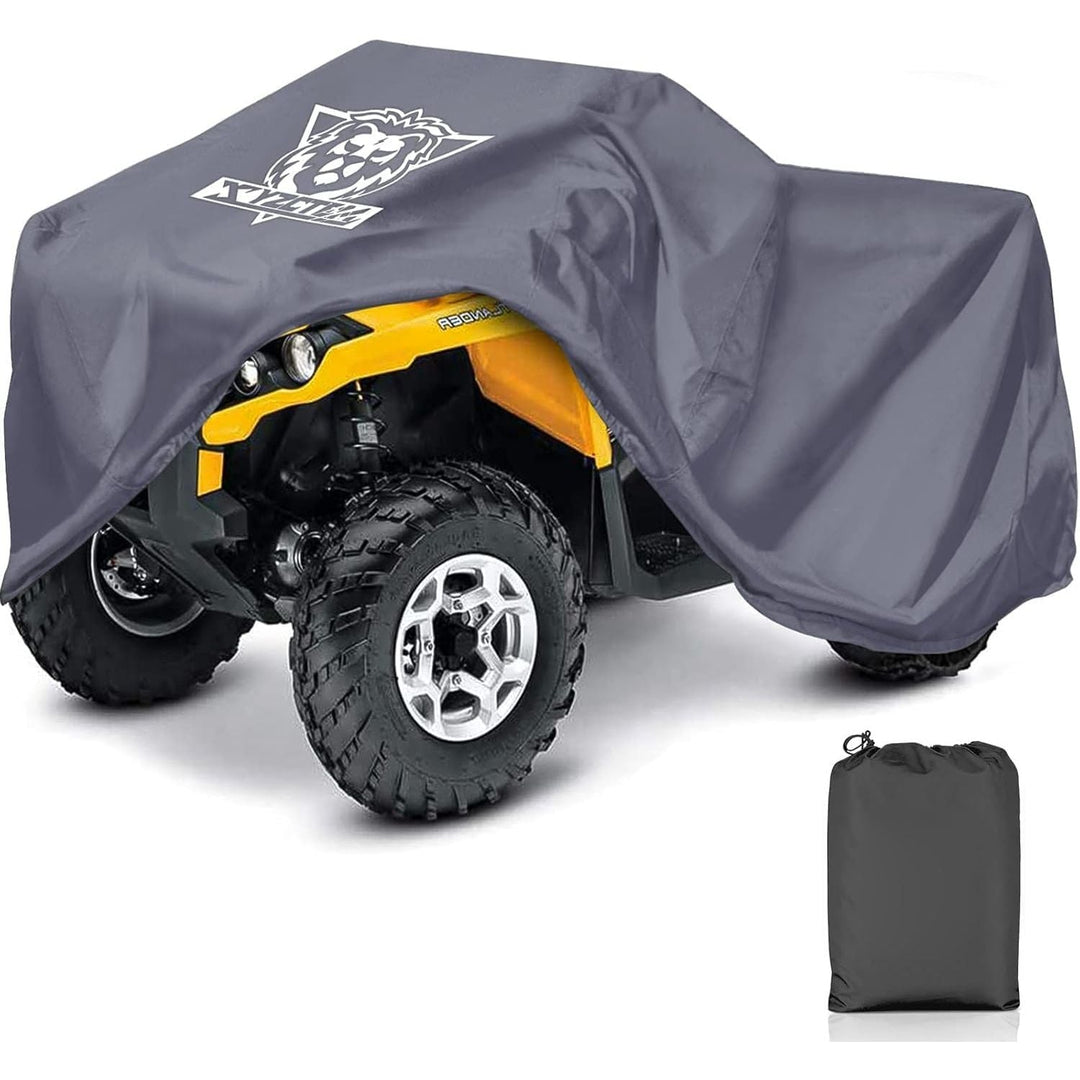ATV Storage Cover – Grey, 82 × 48 × 46 in - Just Closeouts Canada Inc.