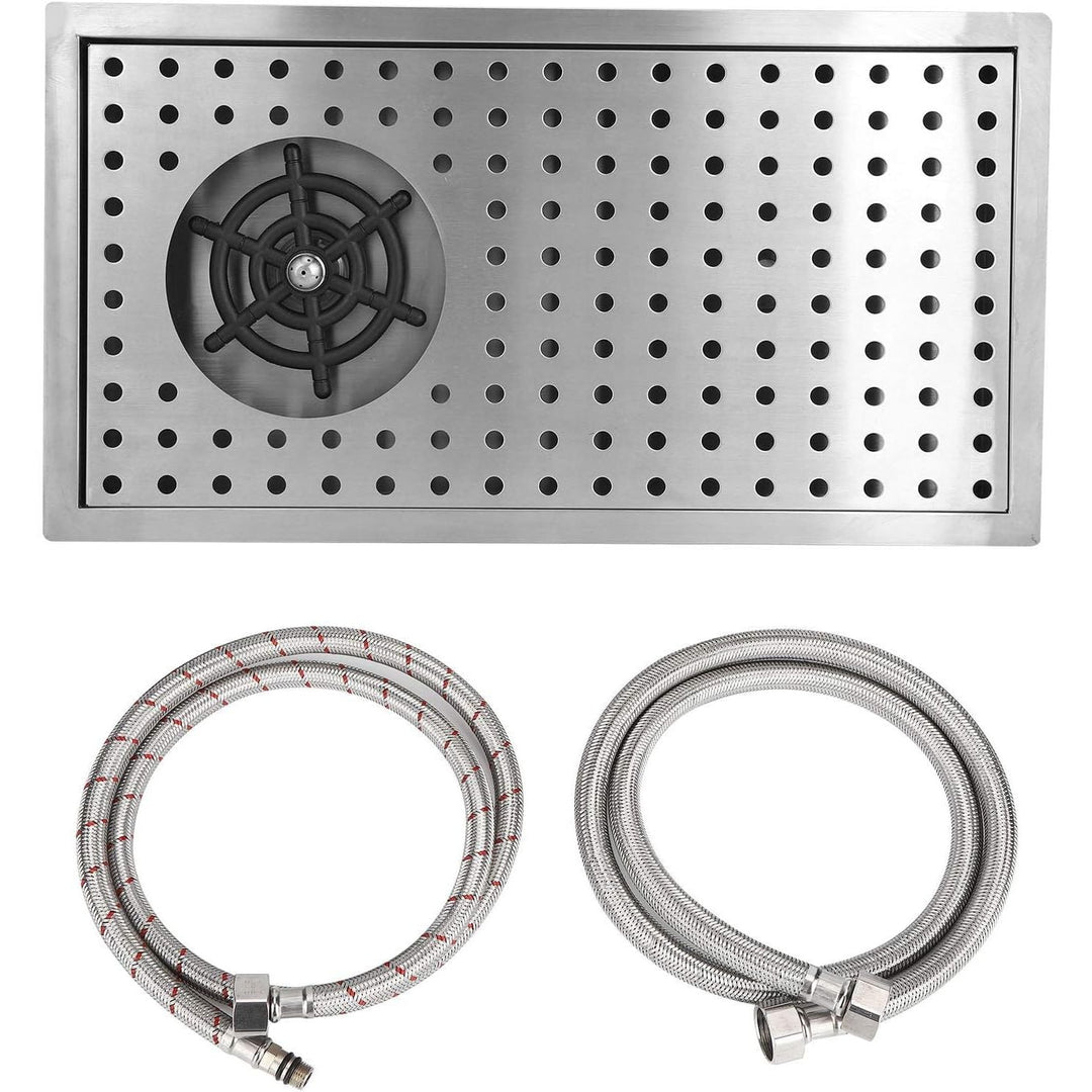 Automatic Cup Washer Cleaner, Bar Glass Rinse Automatic G1/2 Stainless Steel Cup Washer Cleaner Steaming Pitcher Rinser Cup Rinser for Sink for Home, Kitchen Sink Accessories,Restaurant(Medium) - Just Closeouts Canada Inc.X003W2UJK5