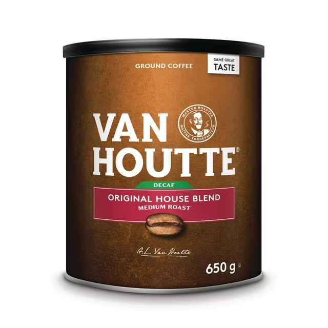 Van Houtte Original House Blend, Medium Roast, Decaf, Ground Coffee