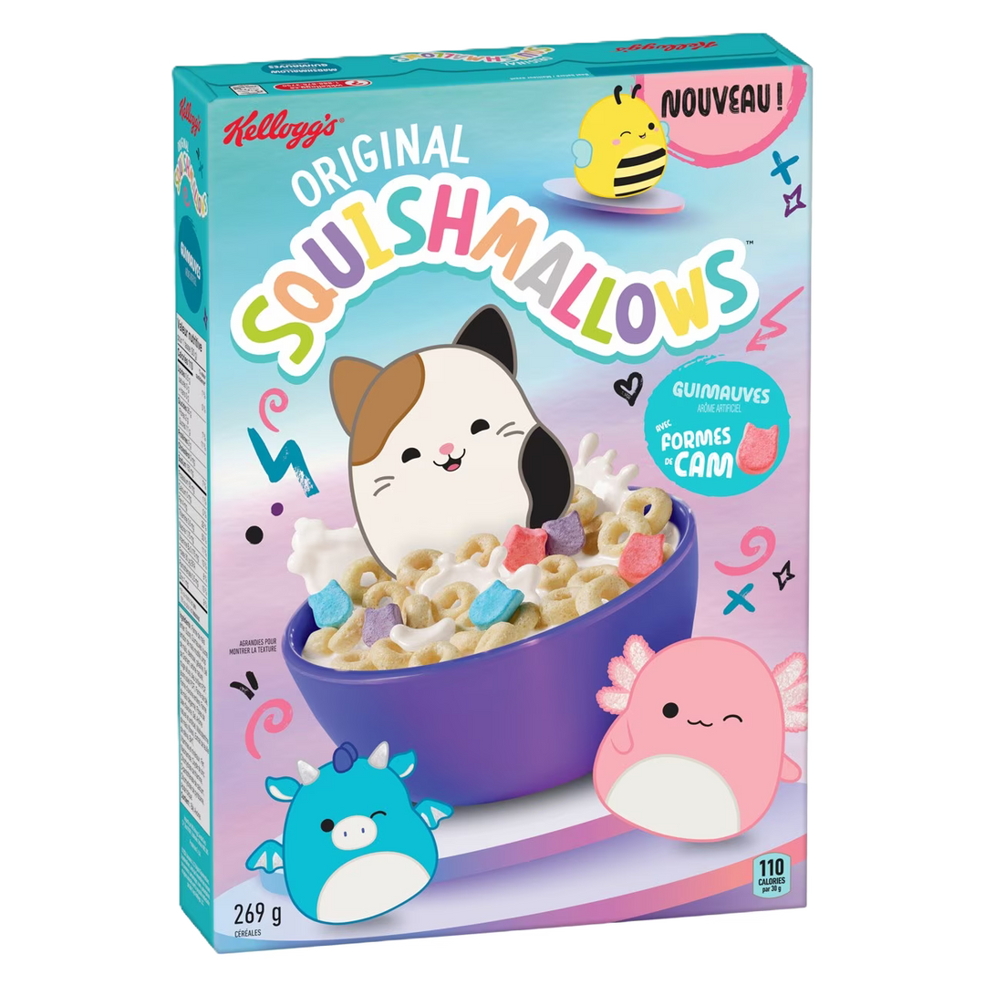 Kelloggs Original Squishmallows™ Cereal 269g