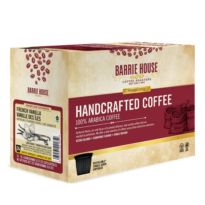 Barrie House French Vanilla FTO Single Serve K - Cup, 24ct - Just Closeouts Canada Inc.