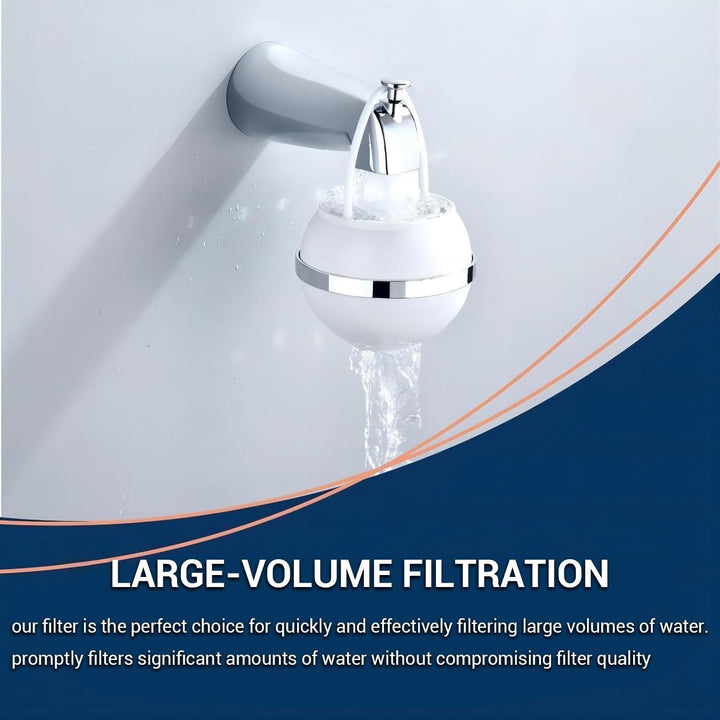 Bath Filter for Tub - Kinder Filter for Bathtub - Bath Water Ball Filter to Remove Chlorine,Fluoride and Improves Skin, Hair and Nails Condition - Just Closeouts Canada Inc.