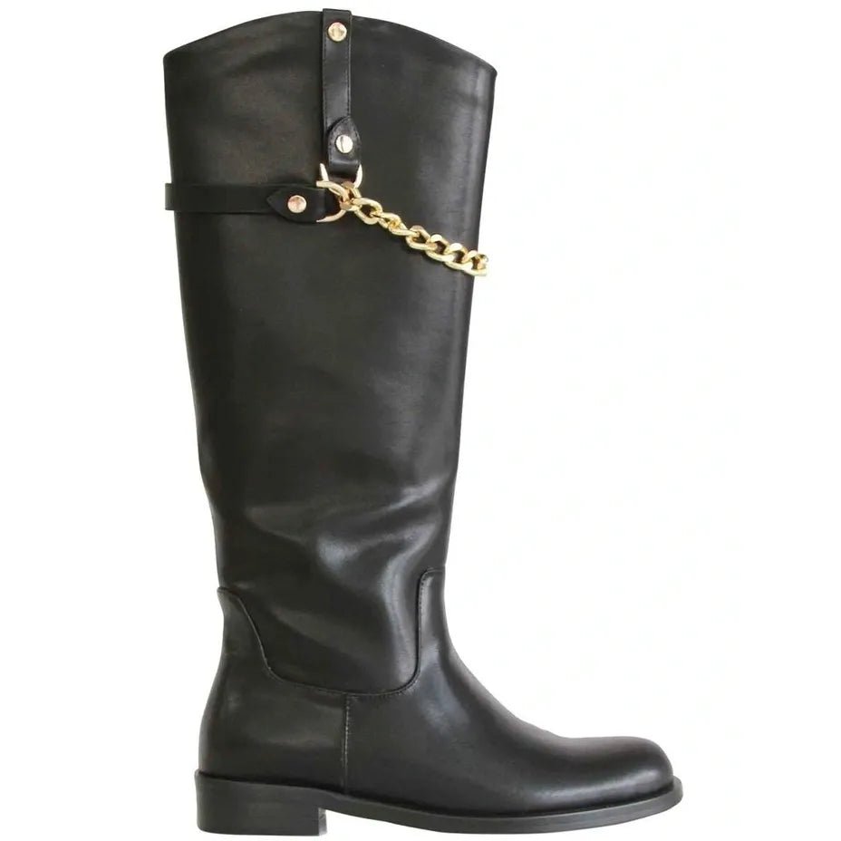 Belle & Bloom High Standard Riding Boot - Black, Size 9 US - Just Closeouts Canada Inc.9343608133727