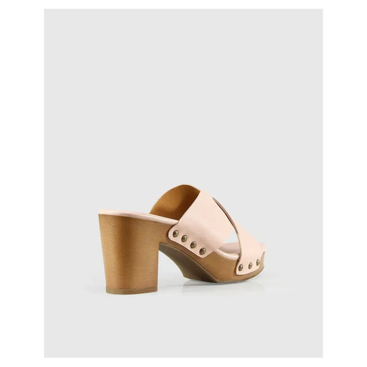 Belle & Bloom Midtown Clog Mule - Blush - Just Closeouts Canada Inc.9343608122646