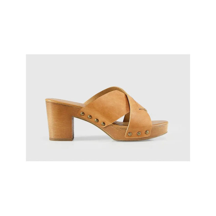 Belle & Bloom Midtown Clog Mule - Tan, Size 7 US - Just Closeouts Canada Inc.9343608122509