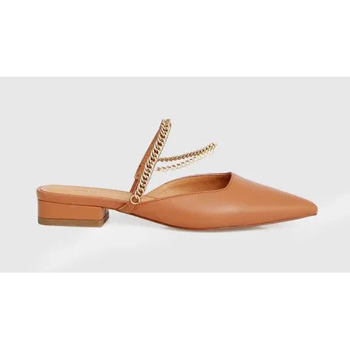Belle & Bloom On The Go Leather Flat - Camel - Just Closeouts Canada Inc.no upc for size 9