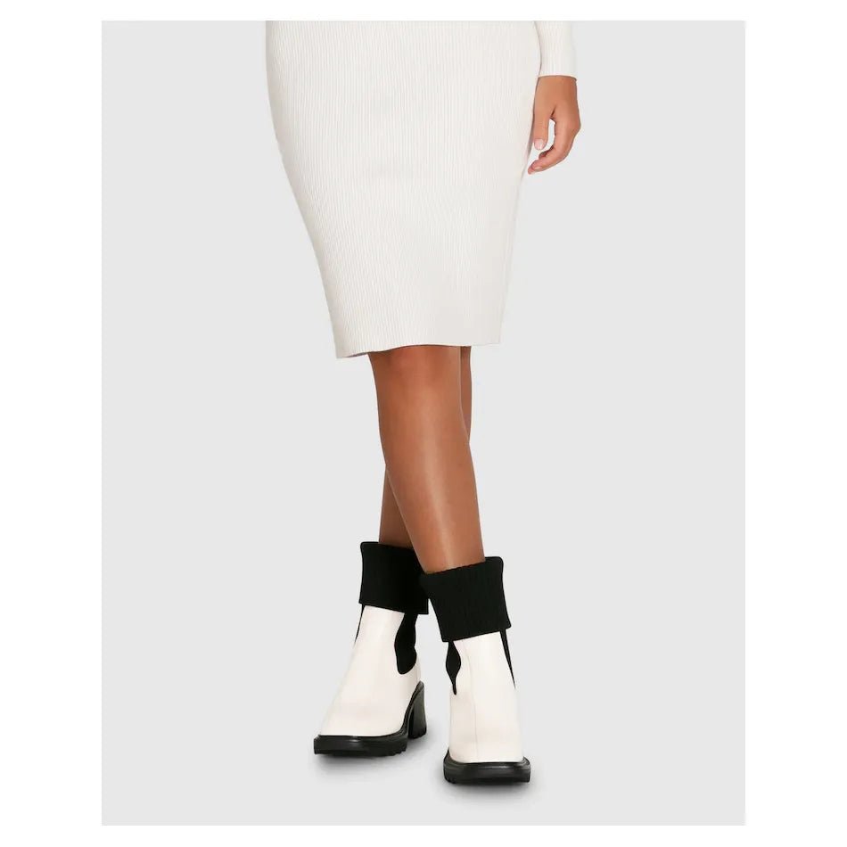 Belle & Bloom Perfect Illusion Knit Boot, Size 9 US - Just Closeouts Canada Inc.9343608133826
